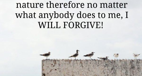 forgiveness